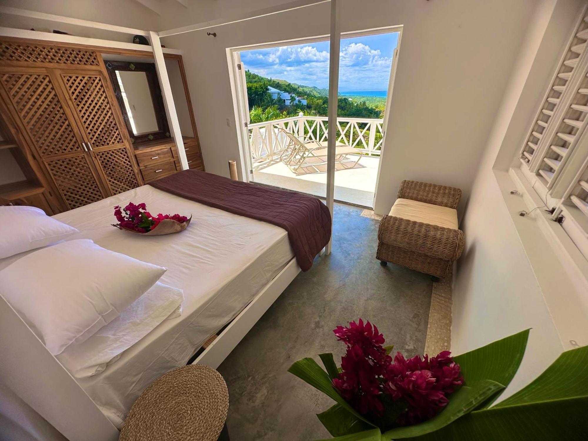 Villa Blanca Chambre D'Hotes Vue Sur Mer Las Terrenas Bagian luar foto