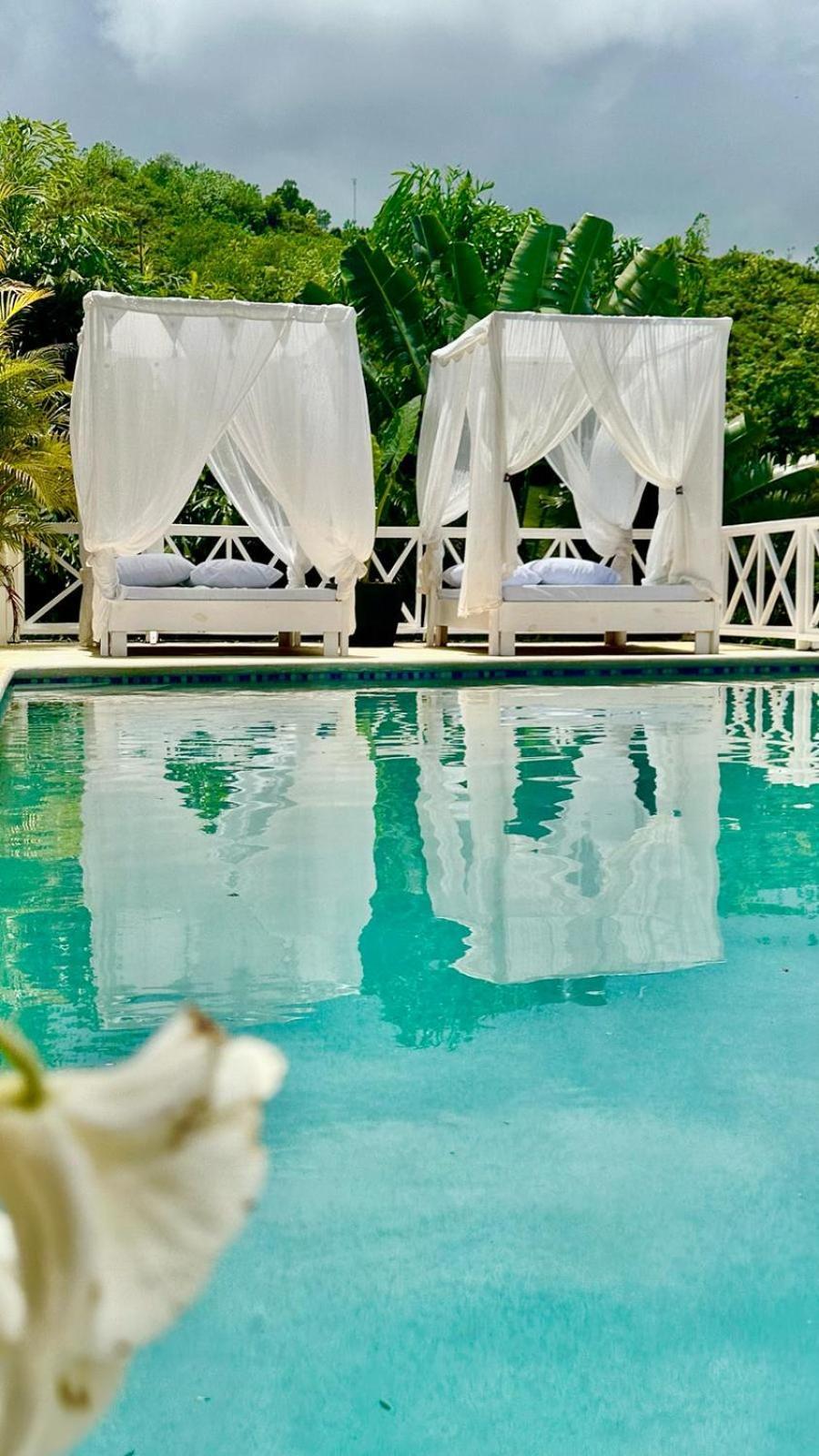 Villa Blanca Chambre D'Hotes Vue Sur Mer Las Terrenas Bagian luar foto