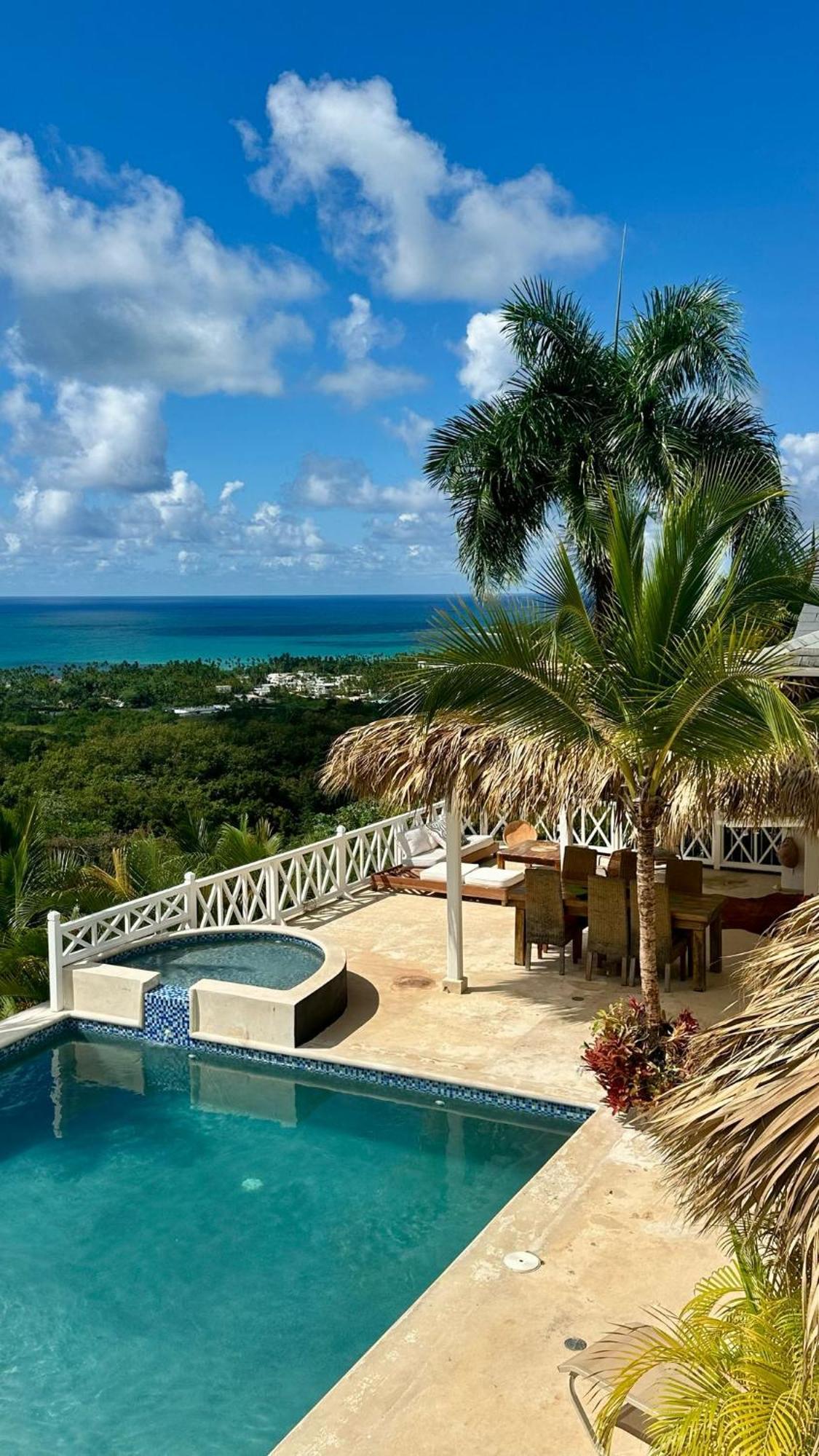 Villa Blanca Chambre D'Hotes Vue Sur Mer Las Terrenas Bagian luar foto