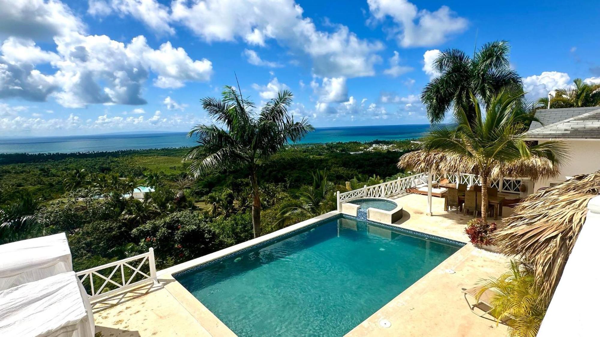 Villa Blanca Chambre D'Hotes Vue Sur Mer Las Terrenas Bagian luar foto