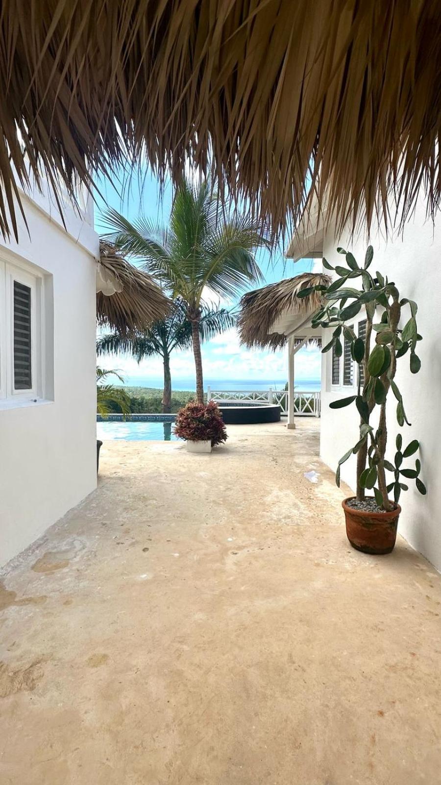 Villa Blanca Chambre D'Hotes Vue Sur Mer Las Terrenas Bagian luar foto